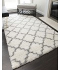 Rugs America Cloud Shag RA26324 Ivory Rugs America Cloud Shag RA26324 Ivory Area Rug 2 ft. x 4 ft. Rectangle