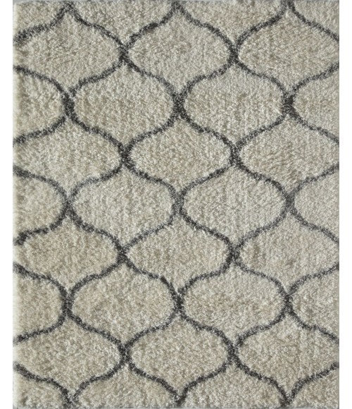 Rugs America Cloud Shag RA26356 Ivory Rugs America Cloud Shag RA26356 Ivory Area Rug 2 ft. x 4 ft. Rectangle