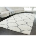 Rugs America Cloud Shag RA26356 Ivory Rugs America Cloud Shag RA26356 Ivory Area Rug 2 ft. x 4 ft. Rectangle