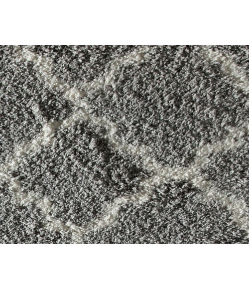 Rugs America Cloud Shag RA26328 Gray Rugs America Cloud Shag RA26328 Gray Area Rug 2 ft. x 4 ft. Rectangle