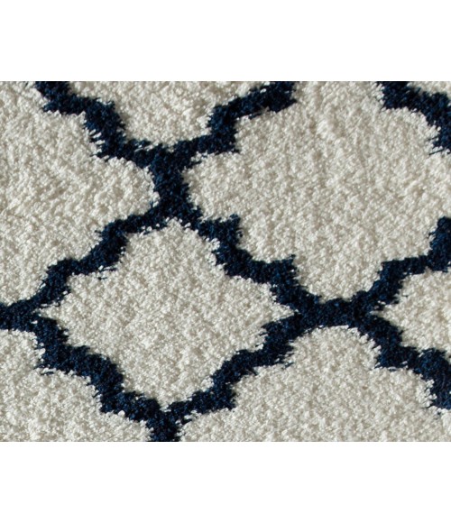 Rugs America Cloud Shag RA26334 Ivory Rugs America Cloud Shag RA26334 Ivory Area Rug 5 ft. x 8 ft. Rectangle