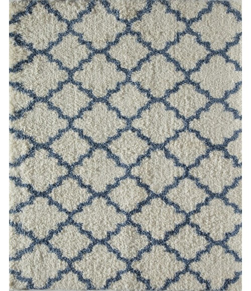 Rugs America Cloud Shag RA26341 Ivory Rugs America Cloud Shag RA26341 Ivory Area Rug 2 ft. 3 in. x 8 ft. Runner