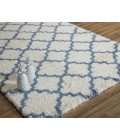 Rugs America Cloud Shag RA26341 Ivory Rugs America Cloud Shag RA26341 Ivory Area Rug 2 ft. 3 in. x 8 ft. Runner