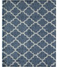 Rugs America Cloud Shag RA26344 Blue Rugs America Cloud Shag RA26344 Blue Area Rug 2 ft. x 4 ft. Rectangle