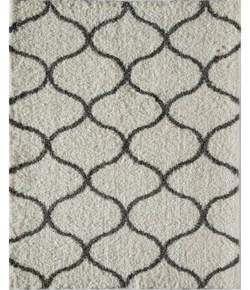Rugs America Cloud Shag RA26352 Ivory Rugs America Cloud Shag RA26352 Ivory Area Rug 2 ft. x 4 ft. Rectangle