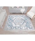 Rugs America Freida RA29019 Gray Area Rug 8 ft. x 10 ft. Rectangle