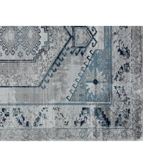 Rugs America Freida RA29019 Gray Area Rug 8 ft. x 10 ft. Rectangle