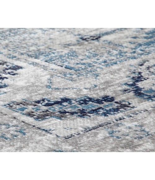 Rugs America Freida RA29021 Gray Rugs America Freida RA29021 Gray Area Rug 8 ft. x 10 ft. Rectangle