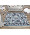 Rugs America Freida RA29023 Dark Blue Area Rug 8 ft. x 10 ft. Rectangle