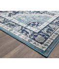 Rugs America Freida RA29023 Dark Blue Area Rug 8 ft. x 10 ft. Rectangle