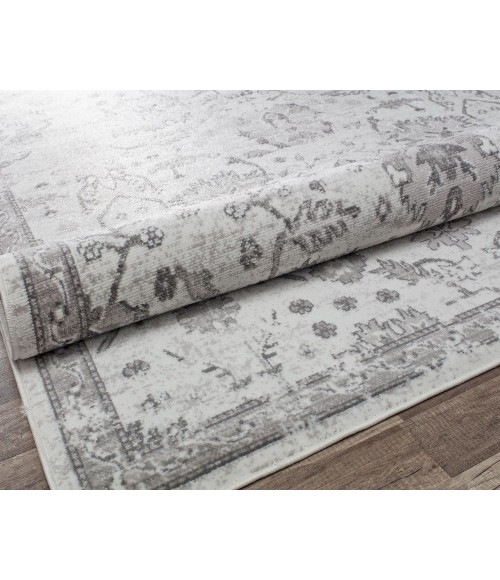 Rugs America Freida RA29029 Light Gray Rugs America Freida RA29029 Light Gray Area Rug 8 ft. x 10 ft. Rectangle
