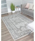 Rugs America Freida RA29040 Light Gray Area Rug 5 ft. x 7 ft. Rectangle