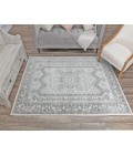 Rugs America Freida RA29040 Light Gray Area Rug 5 ft. x 7 ft. Rectangle