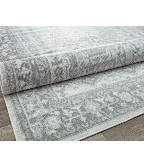 Rugs America Freida RA29040 Light Gray Area Rug 5 ft. x 7 ft. Rectangle