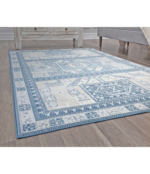 Rugs America Freida RA30581 Cream Area Rug 2 ft. 6 in. x 8 ft. Rectangle