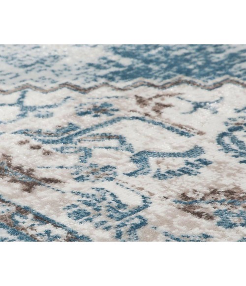 Rugs America Freida RA29049 Blue Area Rug 8 ft. x 10 ft. Rectangle