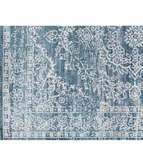 Rugs America Freida RA29050 Blue Rugs America Freida RA29050 Blue Area Rug 5 ft. x 7 ft. Rectangle