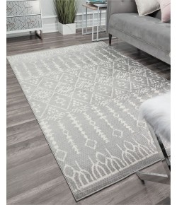 Rugs America Gallagher GL10A Grey Diamond Vintage Transitional Gray Area Rug, 8 ft. X 10 ft.