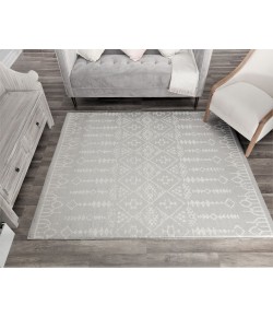 Rugs America Gallagher GL10A Grey Diamond Vintage Transitional Gray Area Rug, 8 ft. X 10 ft.