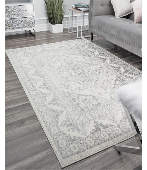 Rugs America Gallagher RA28987 Light Gray Rugs America Gallagher RA28987 Light Gray Area Rug 8 ft. x 10 ft. Rectangle