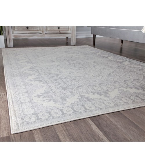 Rugs America Gallagher RA28987 Light Gray Rugs America Gallagher RA28987 Light Gray Area Rug 8 ft. x 10 ft. Rectangle