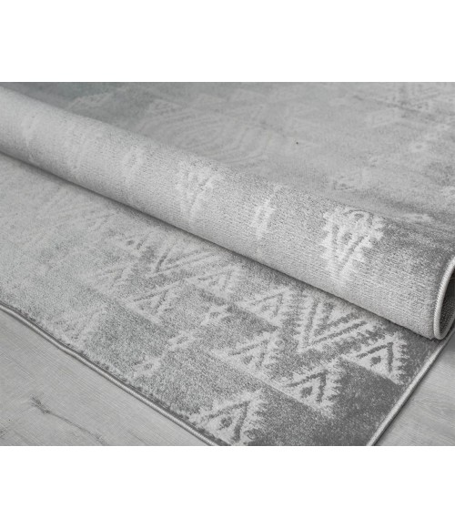 Rugs America Gallagher RA30022 Gray Rugs America Gallagher RA30022 Gray Area Rug 2 ft. 6 in. x 8 ft. Rectangle