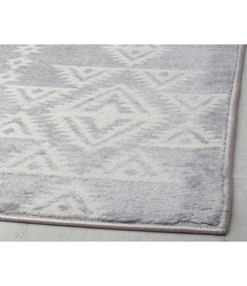 Rugs America Gallagher RA30022 Gray Rugs America Gallagher RA30022 Gray Area Rug 2 ft. 6 in. x 8 ft. Rectangle