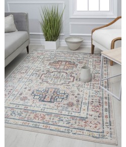 Rugs America Gallagher GL55D Fla X en Sundara Vintage Transitional Red Area Rug, 5 ft. 3 in. X 7 ft.