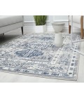 Rugs America Gallagher RA29418 Blue Rugs America Gallagher RA29418 Blue Area Rug 8 ft. x 10 ft. Rectangle