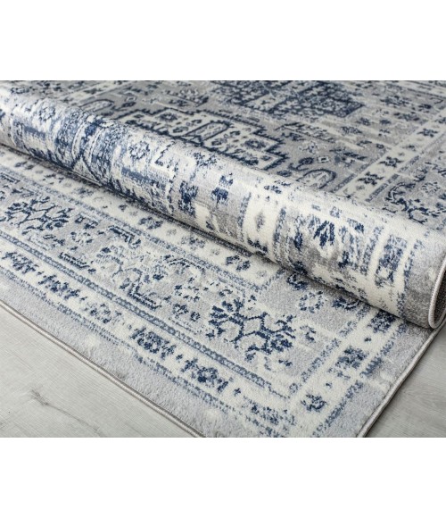Rugs America Gallagher RA29418 Blue Rugs America Gallagher RA29418 Blue Area Rug 8 ft. x 10 ft. Rectangle