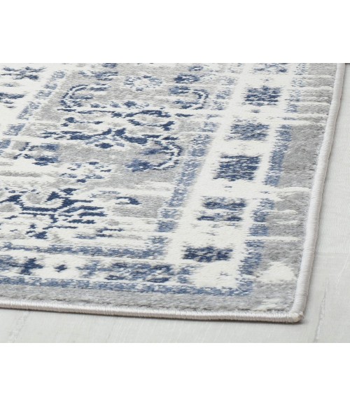 Rugs America Gallagher RA29418 Blue Rugs America Gallagher RA29418 Blue Area Rug 8 ft. x 10 ft. Rectangle