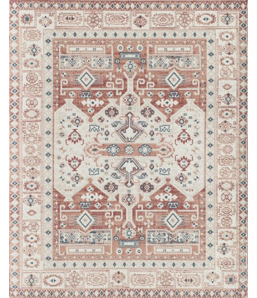 Rugs America Gallagher RA30038 Orange Area Rug 2 ft. 6 in. x 8 ft. Rectangle