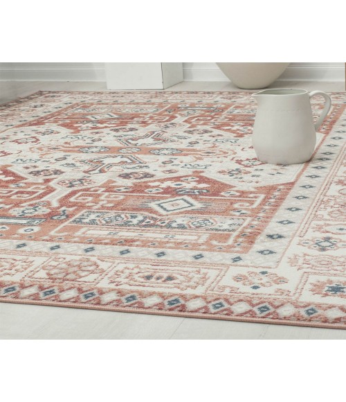 Rugs America Gallagher RA30038 Orange Area Rug 2 ft. 6 in. x 8 ft. Rectangle