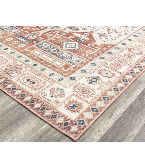 Rugs America Gallagher RA30038 Orange Area Rug 2 ft. 6 in. x 8 ft. Rectangle
