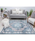 Rugs America Gianni RA32659 Blue Rugs America Gianni RA32659 Blue Area Rug 5 ft. x 7 ft. Rectangle
