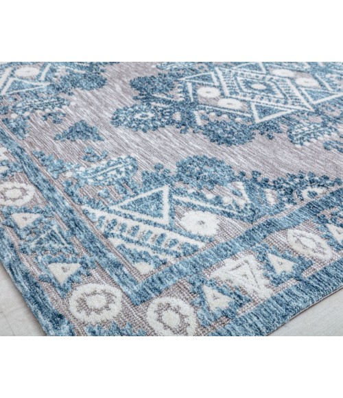 Rugs America Gianni RA32659 Blue Rugs America Gianni RA32659 Blue Area Rug 5 ft. x 7 ft. Rectangle