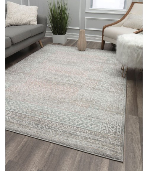 Rugs America Harper RA28253 Pink Rugs America Harper RA28253 Pink Area Rug 8 ft. x 10 ft. Rectangle