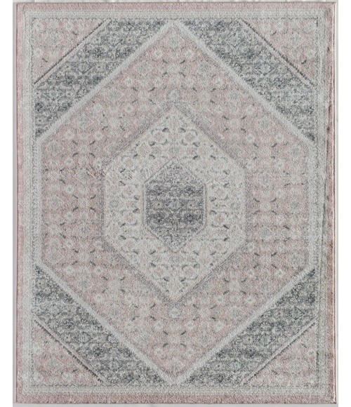 Rugs America Harper RA28261 Pink Area Rug 8 ft. x 10 ft. Rectangle