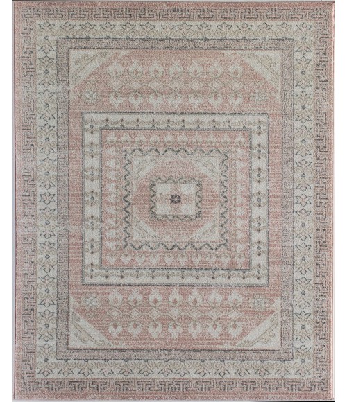 Rugs America Harper RA28262 Pink Rugs America Harper RA28262 Pink Area Rug 5 ft. x 7 ft. Rectangle
