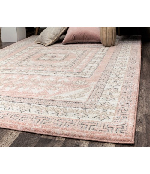 Rugs America Harper RA28262 Pink Rugs America Harper RA28262 Pink Area Rug 5 ft. x 7 ft. Rectangle