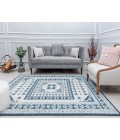 Rugs America Harper RA30909 Blue Area Rug 2 ft. 6 in. x 4 ft. Rectangle