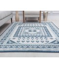 Rugs America Harper RA30909 Blue Area Rug 2 ft. 6 in. x 4 ft. Rectangle