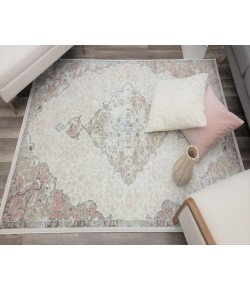CosmoLiving By Cosmopolitan Halo RA28264 Gray Area Rug 5 ft. x 7 ft. Rectangle