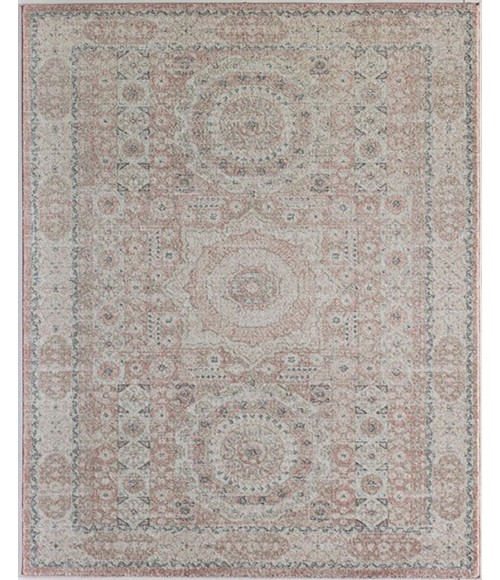 Rugs America Harper RA29362 Pink Area Rug 2 ft. x 4 ft. Rectangle