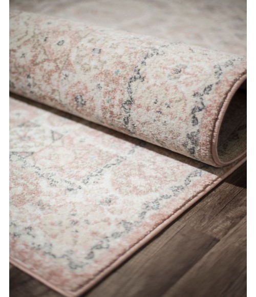Rugs America Harper RA29362 Pink Area Rug 2 ft. x 4 ft. Rectangle
