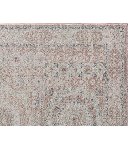 Rugs America Harper RA29362 Pink Area Rug 2 ft. x 4 ft. Rectangle
