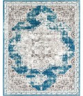 Rugs America Assent RA30607 Blue Area Rug 2 ft. 6 in. x 4 ft. Rectangle