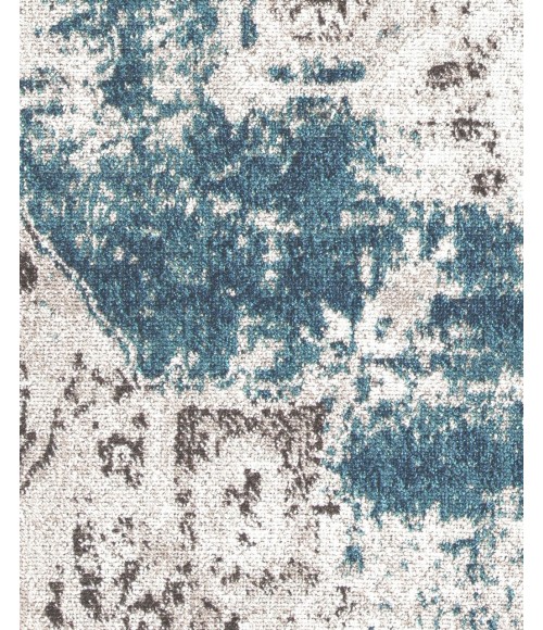 Rugs America Assent RA30607 Blue Area Rug 2 ft. 6 in. x 4 ft. Rectangle