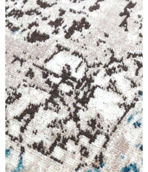 Rugs America Assent RA30607 Blue Area Rug 2 ft. 6 in. x 4 ft. Rectangle