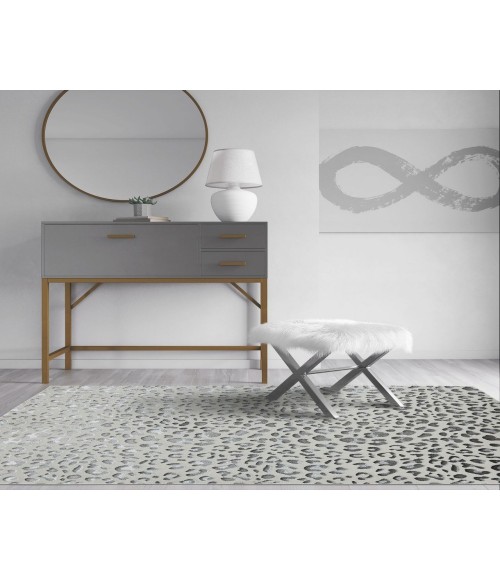 Hazel Natura RA29091 White Hazel Natura RA29091 White Area Rug 2 ft. 3 in. x 8 ft. Runner